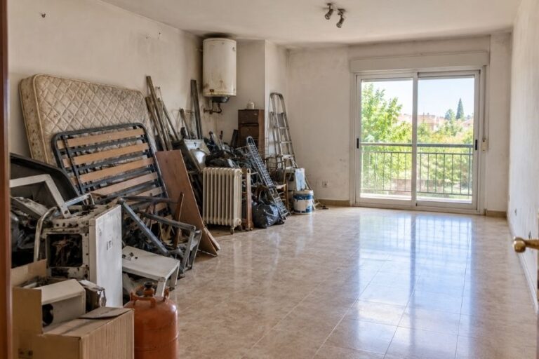 Expertos en vaciar pisos de muebles y enseres