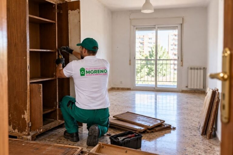 Limpieza y vaciado de pisos con reciclaje incluido