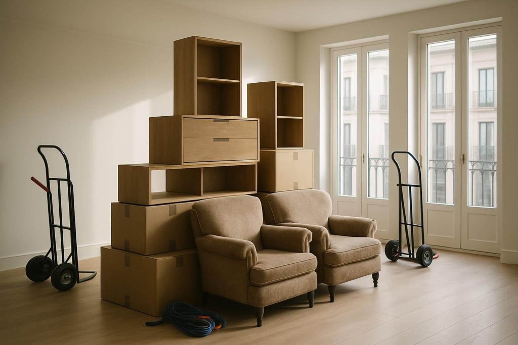 Retirada de muebles viejos en Madrid: cómo hacerlo sin complicaciones